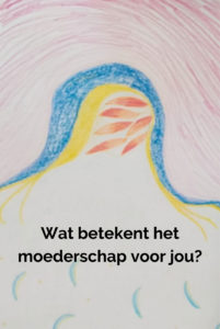 Wat betekent moederschap voor jou - Tekening Leen