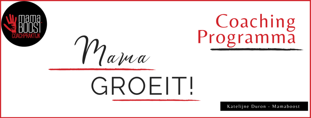 Mama groeit programma Facebook banner